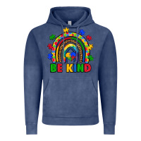 Vintage Denim autism awareness rainbow Vintage Hoodie - Artiststas