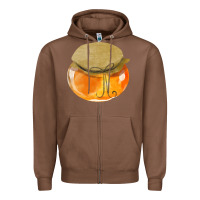 Chestnut honeypot fa element Zipper Hoodie - FaDigitalArtStudio