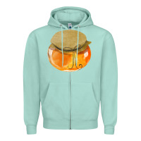 Seafoam honeypot fa element Zipper Hoodie - FaDigitalArtStudio