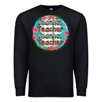 Black teacher vibe earrings Premium Sweatshirt - BundleAndBundleShop