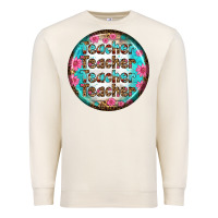 Sandshell teacher vibe earrings Premium Sweatshirt - BundleAndBundleShop