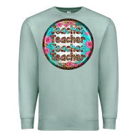 Seafoam teacher vibe earrings Premium Sweatshirt - BundleAndBundleShop