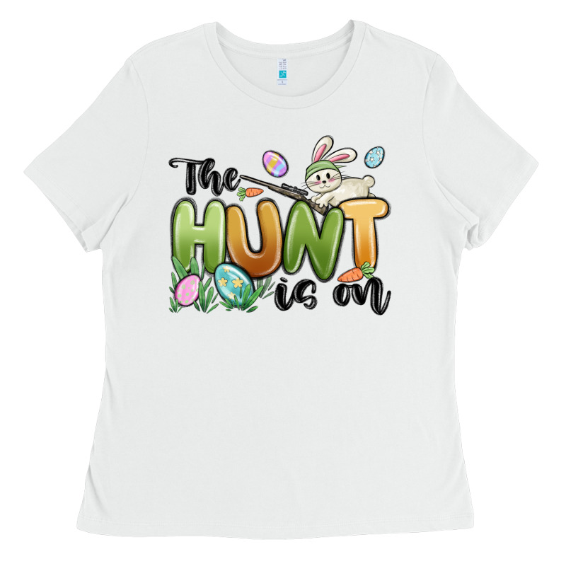 The Hunt Is On Ladies Tee by MaliasSmallBusiness | Teevron