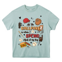 Arona at the ballpark is where i spend most of my day Heavy Core Tee - MaliasSmallBusiness