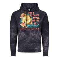 Cloud Black just because my path is different Vintage Hoodie - Artiststas