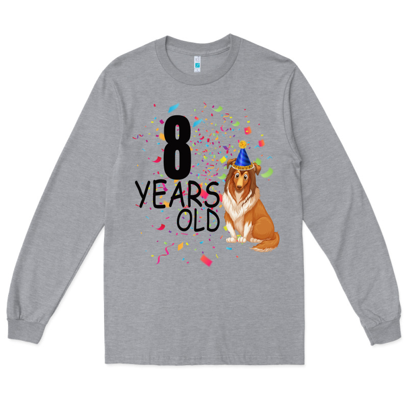 8 Years Old Black Long Sleeve Tee by Bettercallsaul | Teevron