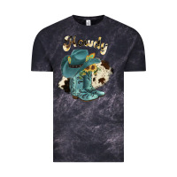 Cloud Black howdy Vintage Tee - JahusDesignShop