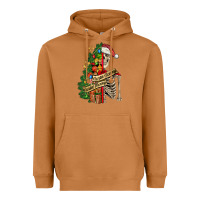Meerkat sorta merry sorta scary skeleton Heavyweight Hoodie - FaDigitalArtStudio