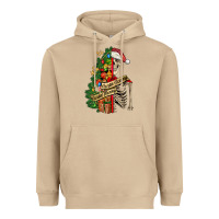 Mushroom sorta merry sorta scary skeleton Heavyweight Hoodie - FaDigitalArtStudio