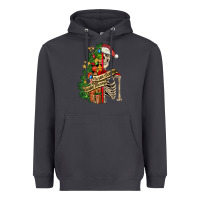 Smoke sorta merry sorta scary skeleton Heavyweight Hoodie - FaDigitalArtStudio