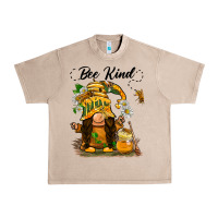 French Oak bee kind gnome Urban Heavy Tee - BarkalooDesign