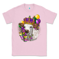 Bubblegum Pink Mardi Gras Longhorn Calf Classic Tee - LillyAllenDesigns