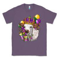 Lavender Mardi Gras Longhorn Calf Classic Tee - LillyAllenDesigns