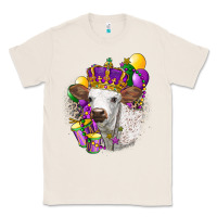 Natural Mardi Gras Longhorn Calf Classic Tee - LillyAllenDesigns