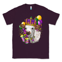 Plum Mardi Gras Longhorn Calf Classic Tee - LillyAllenDesigns