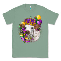 Sage Mardi Gras Longhorn Calf Classic Tee - LillyAllenDesigns
