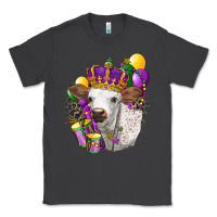 Smoke Mardi Gras Longhorn Calf Classic Tee - LillyAllenDesigns