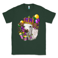 Sports Green Mardi Gras Longhorn Calf Classic Tee - LillyAllenDesigns
