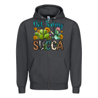 Smoke not today succa Zipper Hoodie - OliviaCreatesArt