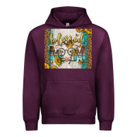 Mauve Wine Western Blessed Mom Baby Calf Urban Hoodie - LillyAllenDesigns