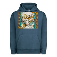 Pigment Midnight Navy Western Blessed Mom Baby Calf Urban Hoodie - LillyAllenDesigns