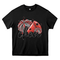 Black cheer Heavy Core Tee - MaliasSmallBusiness