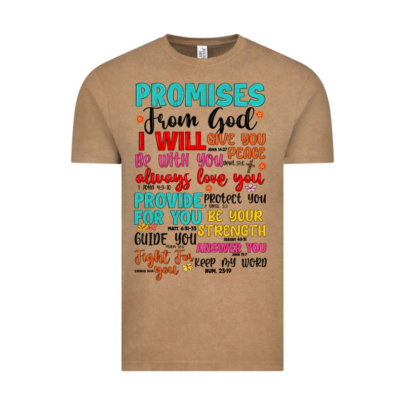 Promises From God Vintage Tee by Artiststas | Teevron