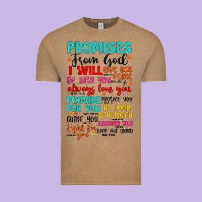 Promises From God Vintage Tee Designed By Artiststas