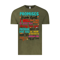 Vintage Olive promises from god Vintage Tee - Artiststas