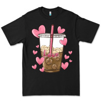 Black valentine coffee lover Premium Tee - MaliasSmallBusiness