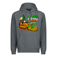 Rock I dig you St. Patrick's Premium Hoodie - OliviaCreatesArt