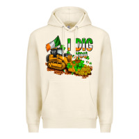 Tofu I dig you St. Patrick's Premium Hoodie - OliviaCreatesArt