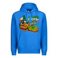 True Royal I dig you St. Patrick's Premium Hoodie - OliviaCreatesArt
