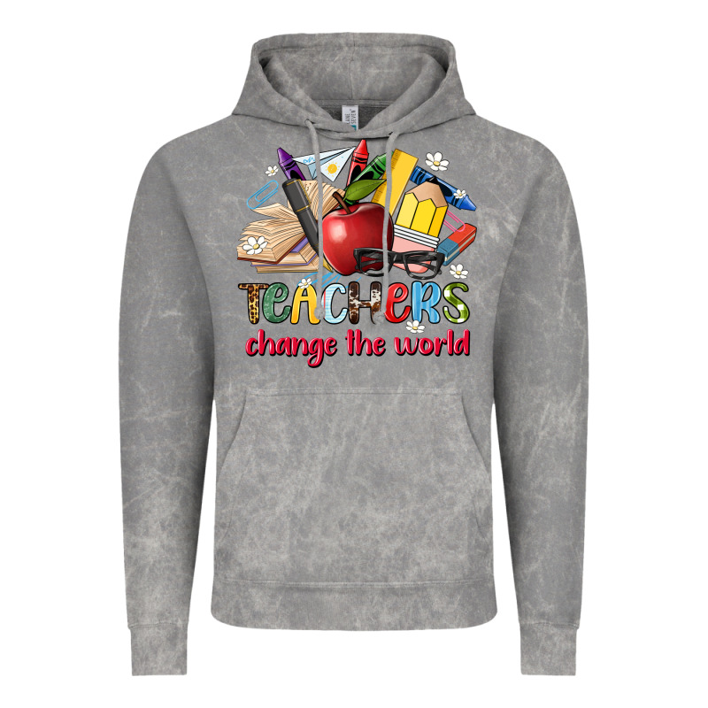 Teachers Change The World Vintage Hoodie by Artiststas | Teevron