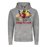 Cloud Rock teachers change the world Vintage Hoodie - Artiststas