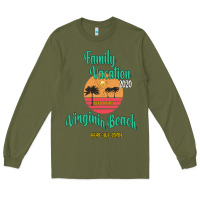 Army Green Family Vacation 2020 Read Or Not Virginia Beach Here We Come Long Sleeve Tee - Bettercallsaul