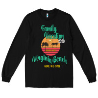 Black Family Vacation 2020 Read Or Not Virginia Beach Here We Come Long Sleeve Tee - Bettercallsaul