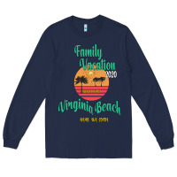 Navy Family Vacation 2020 Read Or Not Virginia Beach Here We Come Long Sleeve Tee - Bettercallsaul
