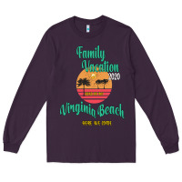 Plum Family Vacation 2020 Read Or Not Virginia Beach Here We Come Long Sleeve Tee - Bettercallsaul