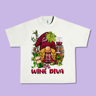 Vine Diva  Gnome Urban Heavy Tee Designed By Barkaloodesign