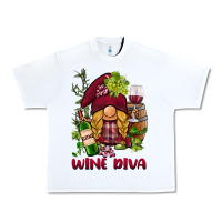 White vine diva  gnome Urban Heavy Tee - BarkalooDesign