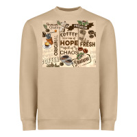 Mushroom coffee is a cup of hope Heavyweight Sweatshirt - TumblerDesignByShophia