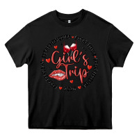 Black girl's trip Heavy Core Tee - MaliasSmallBusiness