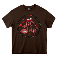 Chocolate Brown girl's trip Heavy Core Tee - MaliasSmallBusiness