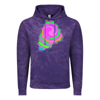 Cloud Purple tie dye patch Vintage Hoodie - RanaPortraitStore