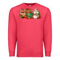 Cardinal Halloween thanksgiving christmas coffee cups Premium Sweatshirt - FaDigitalArtStudio