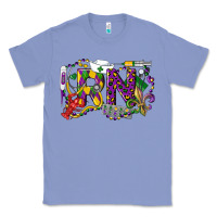 Colony Blue RN Registered Nurse Mardi Gras Classic Tee - LillyAllenDesigns