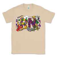 Mushroom RN Registered Nurse Mardi Gras Classic Tee - LillyAllenDesigns