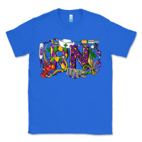 True Royal RN Registered Nurse Mardi Gras Classic Tee - LillyAllenDesigns