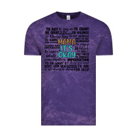 Cloud Purple mama it s okay Vintage Tee - Artiststas